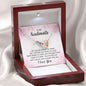 To My Soulmate | I Savour Every Minute | Interlocking Hearts Necklace