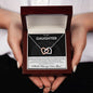 To My Daughter | We Are Like Branches | Interlocking Hearts Necklace