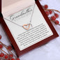Grandmother & Granddaughter | Special Bond | Interlocking Hearts Necklace