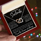 To My Beautiful Soulmate | The Best | Interlocking Hearts Necklace