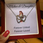 Mother & Daughter | Forever Linked | Interlocking Hearts Necklace