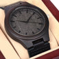 To Dad | Blessed Daughter | Wooden Watch