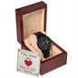 You Stole My 💖 | Black Chronograph Watch