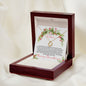 To My Sister | Amazing Sister on Christmas | Delicate Heart Necklace