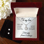 To My Love | Happily Ever After | Eternal Hope Necklace and Cubic Zirconia Earring Set