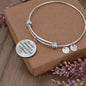 Mother and Son | Personalized Circle Adjustable Luxury Bangle