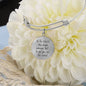 You Are the World | Personalized Circle Adjustable Luxury Bangle