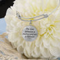 Mother and Son | Personalized Circle Adjustable Luxury Bangle