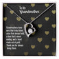 My Grandmother | Thank you | Forever Love Necklace