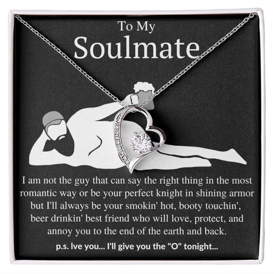 To My Soulmate | Lve You | Forever Love Necklace