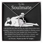 To My Soulmate | Lve You | Forever Love Necklace