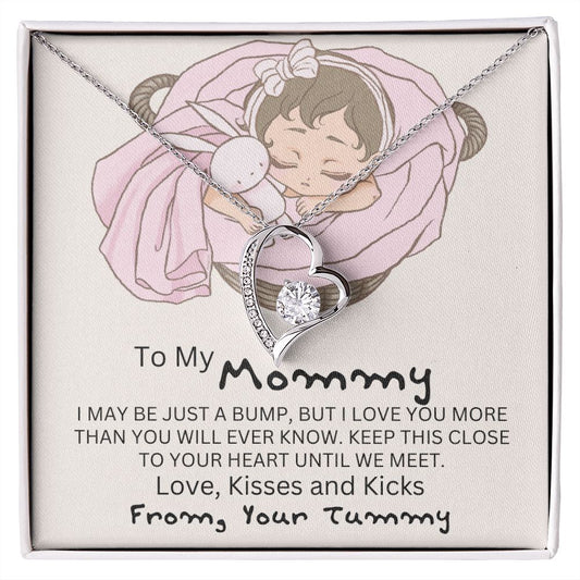 To My Mommy | Just a Bump | Forever Love Necklace