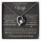 To My Beautiful Wife | The Best | Forever Love Necklace