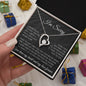 I'm Sorry | Black Sparkle-I Never Meant To | Forever Love Necklace