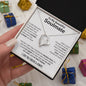 To My Soulmate | Missing Piece Gray | Forever Love Necklace