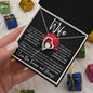 To My Wife | The Best Rose | Forever Love Necklace