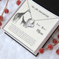 To My Daughter | Never Forget | Forever Love Necklace