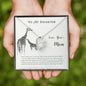 To My Daughter | Never Forget | Forever Love Necklace