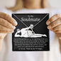 To My Soulmate | Lve You | Forever Love Necklace