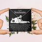 To My Soulmate | Lve You | Forever Love Necklace
