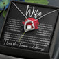 To My Wife | The Best Rose | Forever Love Necklace