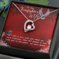 To My Firefighter Wife | I Fell in Love | Forever Love Necklace