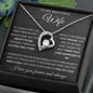 To My Beautiful Wife | The Best | Forever Love Necklace