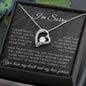 I'm Sorry | Black Sparkle-I Never Meant To | Forever Love Necklace