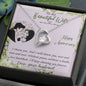 Beautiful Wife Anniversary | I Choose You | Forever Love Necklace