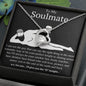 To My Soulmate | Lve You | Forever Love Necklace
