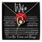 To My Wife | The Best Rose | Forever Love Necklace