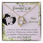 Beautiful Wife Anniversary | I Choose You | Forever Love Necklace