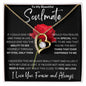 To My Beautiful Soulmate | The Best Rose | Forever Love Necklace