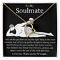 To My Soulmate | Lve You | Forever Love Necklace