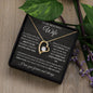 To My Beautiful Wife | The Best | Forever Love Necklace