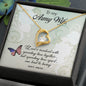 To My Army Wife | Love's Involved | Forever Love Necklace