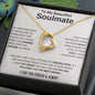 To My Soulmate | Missing Piece Gray | Forever Love Necklace