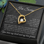 I'm Sorry | Black Sparkle-I Never Meant To | Forever Love Necklace