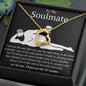 To My Soulmate | Lve You | Forever Love Necklace
