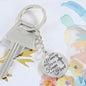 Your Memory Will Live On | Engraved Graphic Circle Keychain