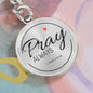 Pray Always | Graphic Circle Keychain