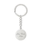 Your Memory Will Live On | Engraved Graphic Circle Keychain