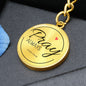 Pray Always | Graphic Circle Keychain