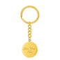 Your Memory Will Live On | Engraved Graphic Circle Keychain