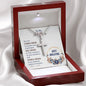 To My Mother | You Are Strong Enough | Stainless Steel Cross Necklace