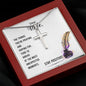Dear Wife | The Things You're Praying | SS Cross Necklace