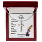 Dear Wife | The Things You're Praying | SS Cross Necklace