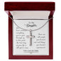 To My Daughter | You Have Survived | Stainless Steel Cross Necklace