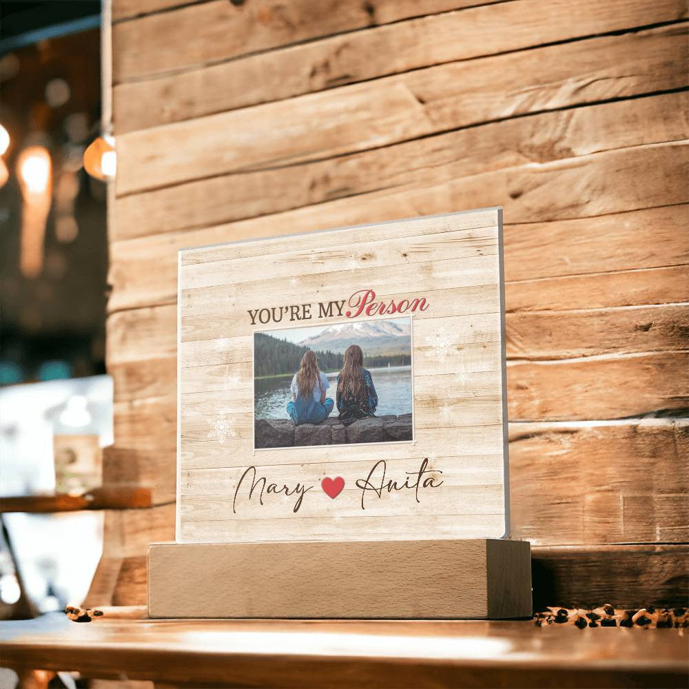 You're My Person Square Plaque