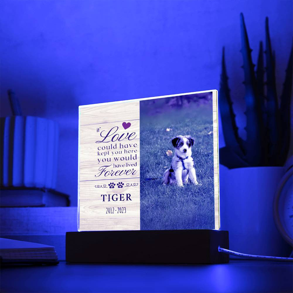 Pet Memorial Plaque